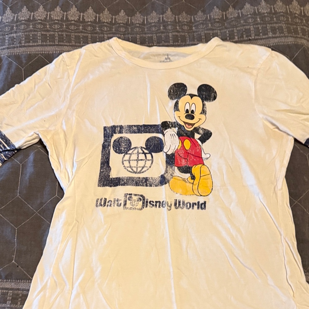 Disney Mickey Mouse Cream Tee